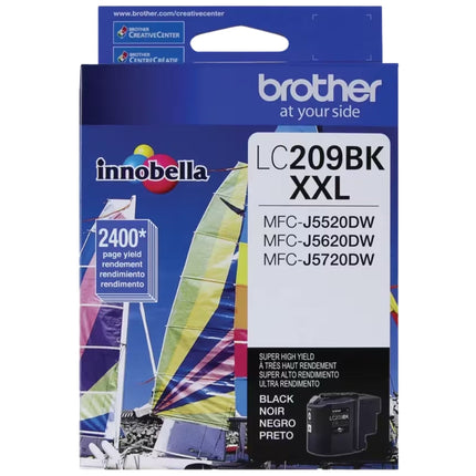 Original Brother LC209XXL Extra High Yield Black Ink Cartridge