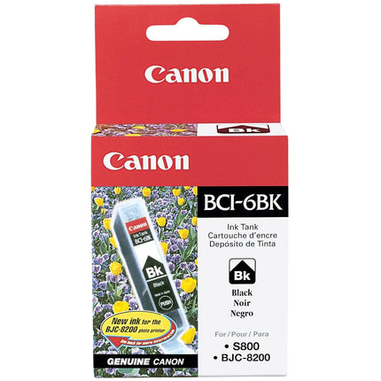Original Canon BCI-6 Black Ink Cartridge