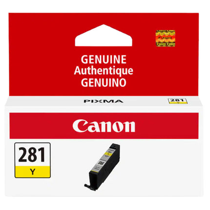 Original Canon CLI-281 Standard Yield Yellow Ink Cartridge