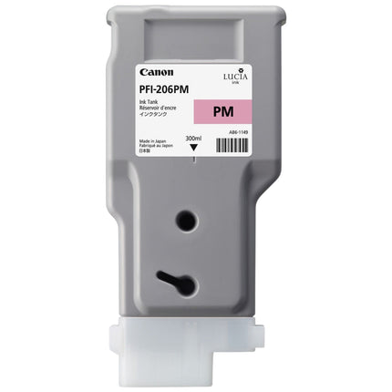 Original Canon PFI-206 300mL Photo Magenta Ink Cartridge