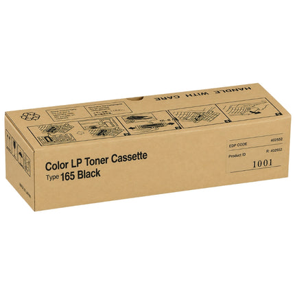 Original Ricoh TYPE 165 High Yield Black Toner Cartridge, 402552
