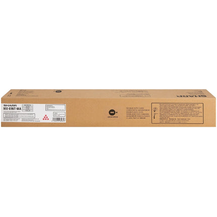 Original Sharp MX-61NT Standard Yield Magenta Toner Cartridge, MX-61NTMA
