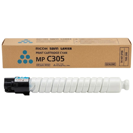 Ricoh MP C305 Cyan Toner Cartridge, 841591