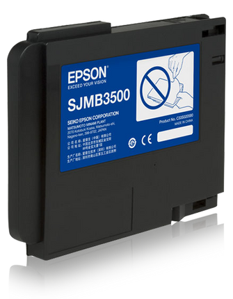 Original Epson TM-C3500 High Yield Black Ink Cartridge, SJMB3500