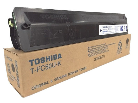 Genuine Toshiba TFC50UK High Yield Black Toner Cartridge,T-FC50U-K