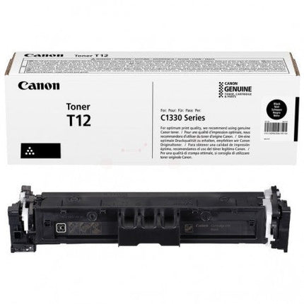 Genuine Canon T12 Standard Yield Black Toner Cartridge, 5098C006