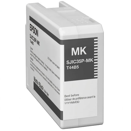 Original Epson T44B5 High-Yield Matte Black Ink Cartridge, SJIC35P-MK