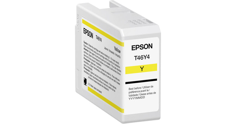 Original Epson T46Y4 Standard Yield Yellow Ink Cartridge