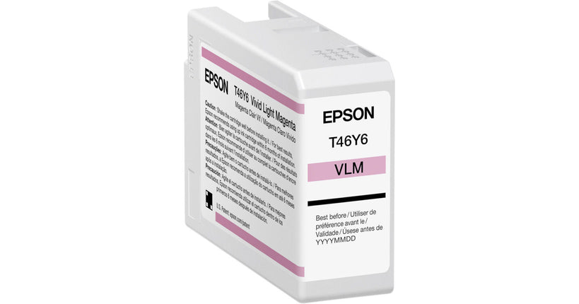 Original Epson T46Y6 Standard Yield Vivid Light Magenta Ink Cartridge