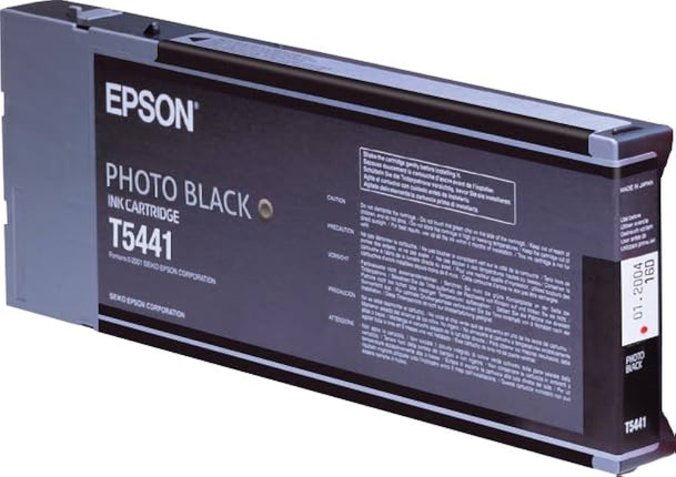 Epson T5441 High-Yield Photo Black 220ml Ink Cartridge, T544100