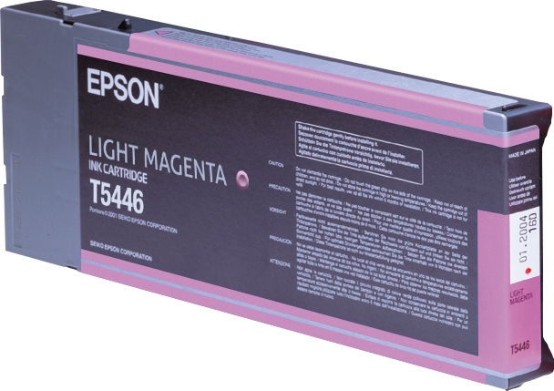 Epson T5446 High-Yield Light Magenta 220ml Ink Cartridge, T544600