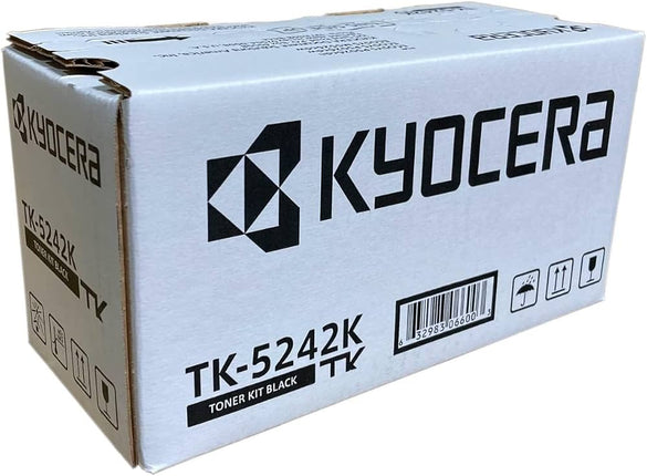 Original Kyocera TK-5242K Standard Yield Black Toner Cartridge