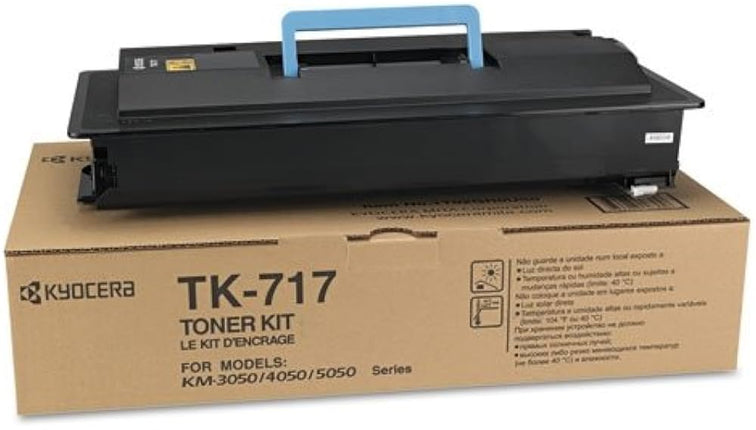 Original Kyocera TK-717 Standard Yield Black Toner Cartridge