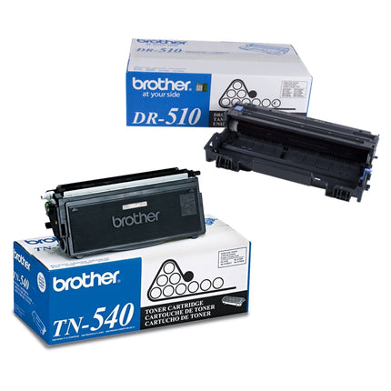 Genuine Brother TN-540 and DR-510 Combo Drum Unit & Toner Cartridge