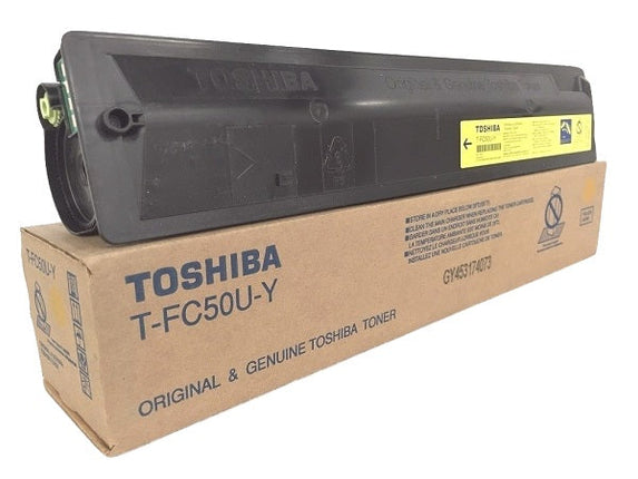 Genuine Toshiba T-FC50U-Y Yellow Toner Cartridge