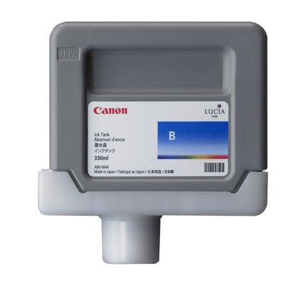 Original Canon PFI-306B Standard-Yield Blue Ink Cartridge, 6665B001