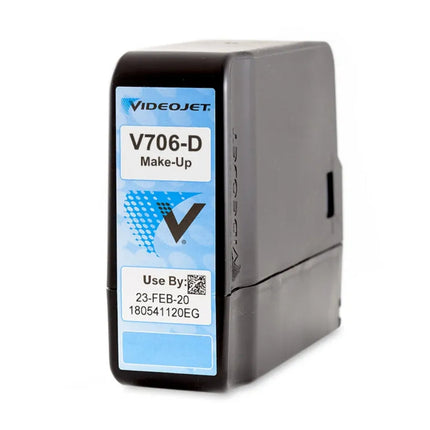 Original Videojet V411-D Standard Yield Black Continuous Inkjet Solvent, V706
