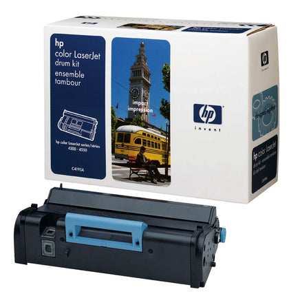 Genuine HP 640A Black and Color Drum Kit LaserJet Toner Cartridge, C4195A