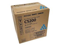 Original Ricoh C5200 Standard Yield Cyan Toner Cartridge, 828425