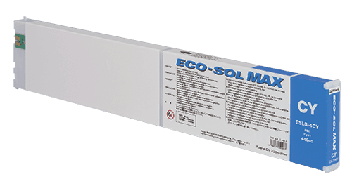 Roland Eco-Sol Max ESL3-4CY Solvent Ink Cartridge 440ml Cyan