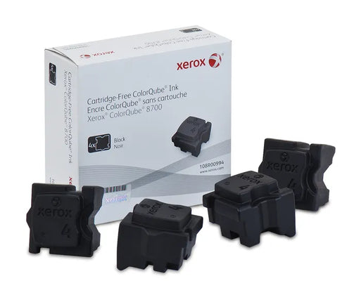 Genuine Xerox Solid Ink 8700 Black (4 sticks) (108R00994)