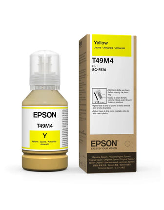 Genuine Epson 140ml Yellow Ink Bottle, T49M420