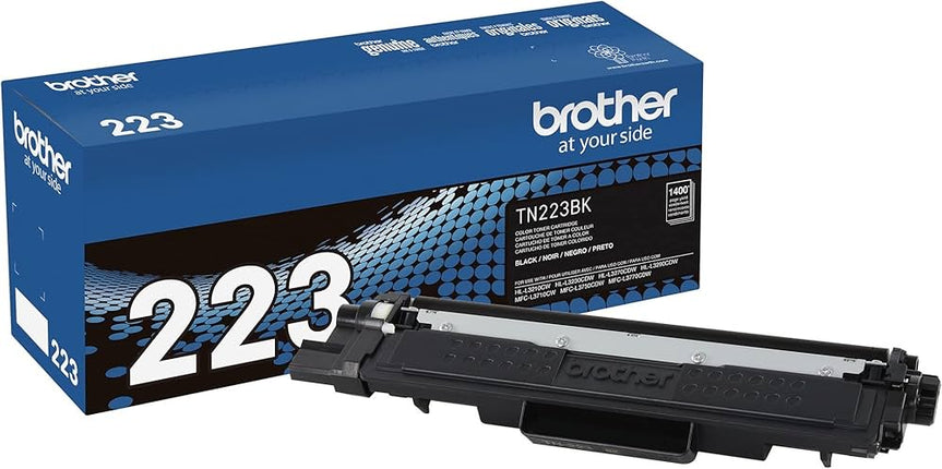 Original Brother TN-223BK Standard Yield Black Printer Toner Cartridge