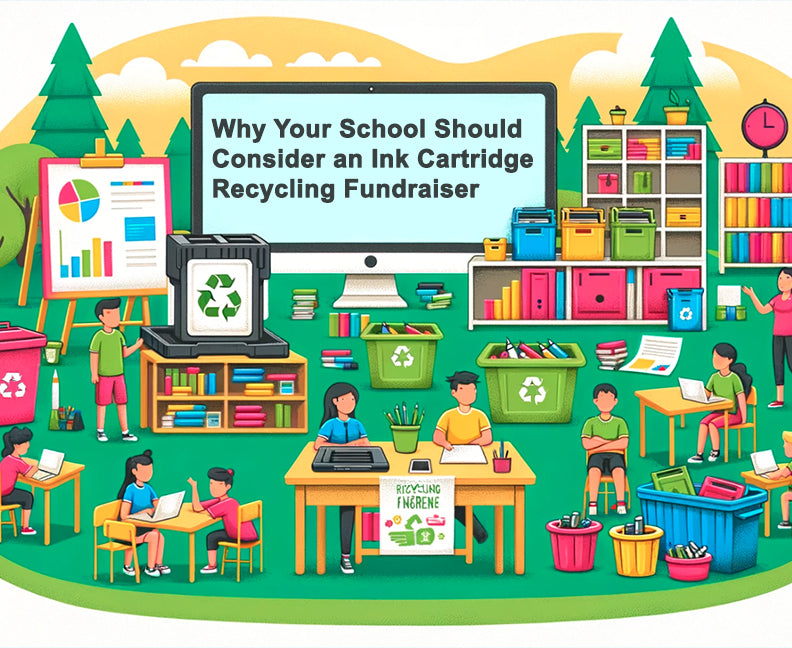 Why Your School Should Consider an Ink Cartridge Recycling Fundraiser