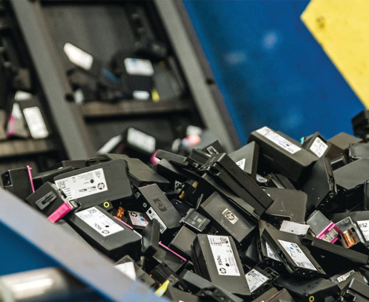 Ink Cartridge Recycling Prevents Usable Components From Being Treated