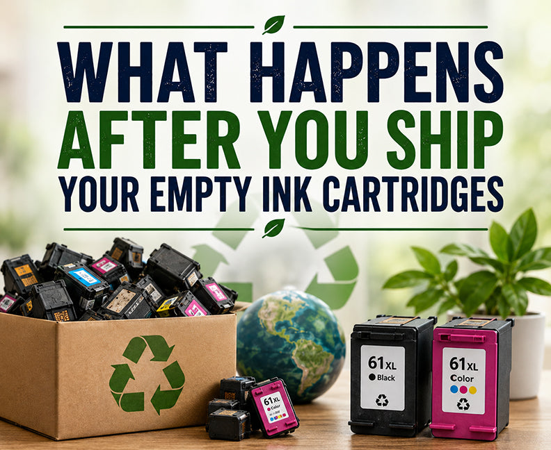 Inside a Cartridge Recycling Facility: What Happens After You Ship Your Empty Ink Cartridges?