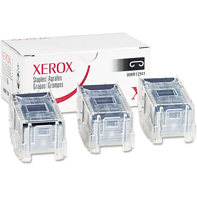 Genuine Xerox 008R12941 Standard-Yield Staple Cartridge (3-Pack)