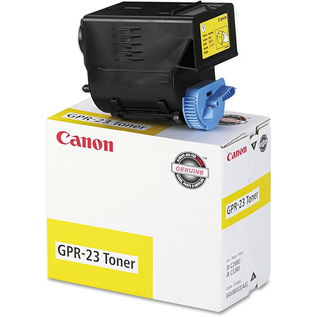 Genuine Canon GPR-23 Yellow Toner Cartridge, 0455B003AA