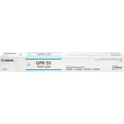 Original Canon GPR-55 Cyan Toner Cartridge, 0482C003AA