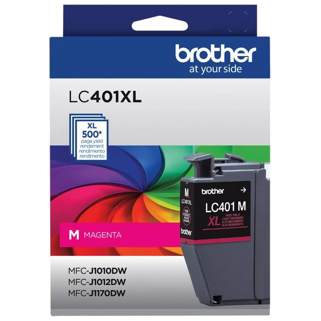 Genuine Brother LC401XL High Yield Magenta Ink Cartridge