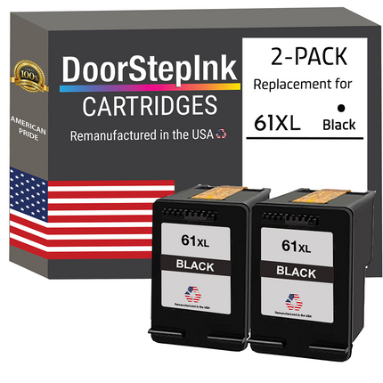 HP 61XL (CH563WN ) Black Ink Cartridge-Twin Pack