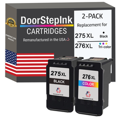 Canon 275XL Black and Canon 276XL Color  Ink Cartridges