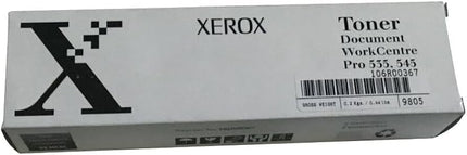 Original Xerox 106R00367 Standard Yield Black Toner Cartridge