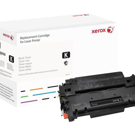 Original Xerox 106R01621 Standard Yield Black Toner Cartridge, (alternative to the HP 55A (CE255A)