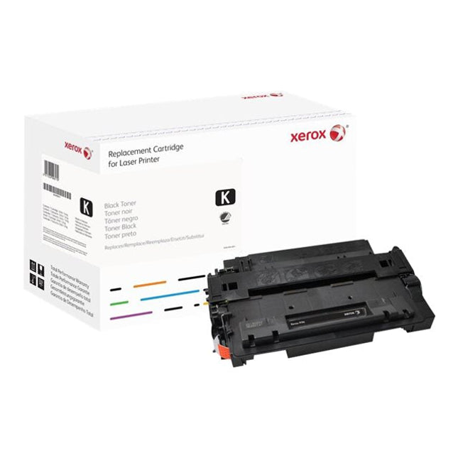 Original Xerox 106R01621 Standard Yield Black Toner Cartridge, (alternative to the HP 55A (CE255A)