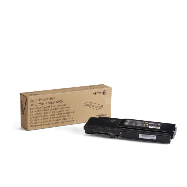 Original Xerox Work Center 6600 High Yield Black Toner Cartridge, 106R02228 