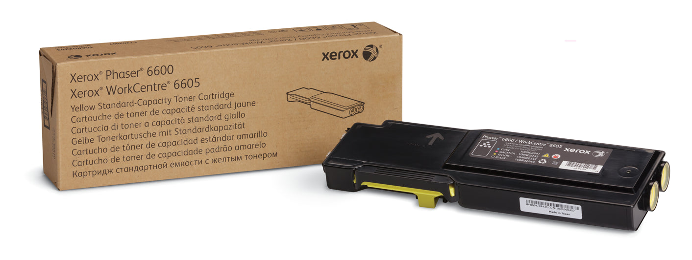 Xerox Phaser 6600 / WorkCentre 6605 Yellow Laser Toner Xerox Phaser 6600 / WorkCentre 6605 Yellow Laser Toner