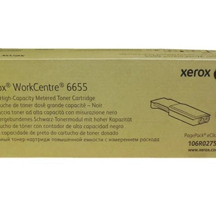 Original Xerox WORKCENTRE 6655 High Yield Black Toner Cartridge, 106R02751