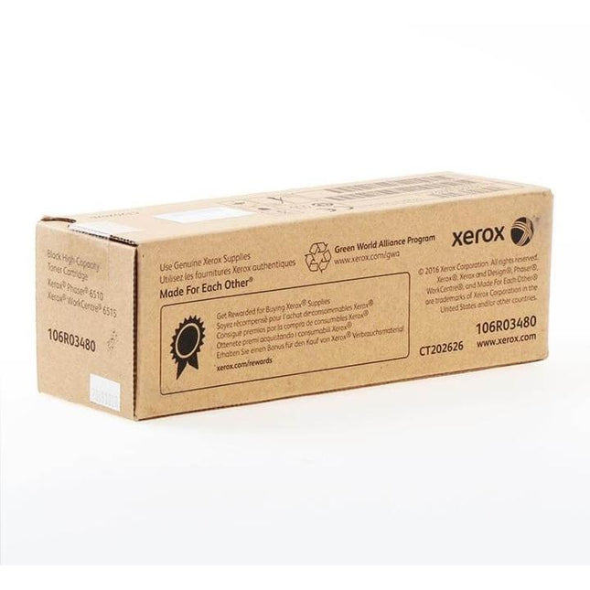 Original Xerox 106R03480 High Yield Black Toner Cartridge