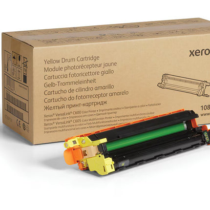Genuine Xerox VersaLink C600/C605 Yellow Drum Cartridge, 108R01487