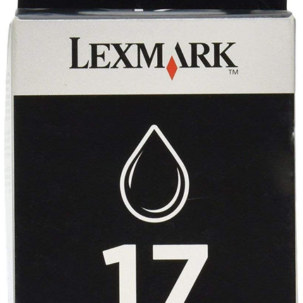 Genuine Lexmark 17 Standard Yield Black Inkjet Cartridge, 10N0217