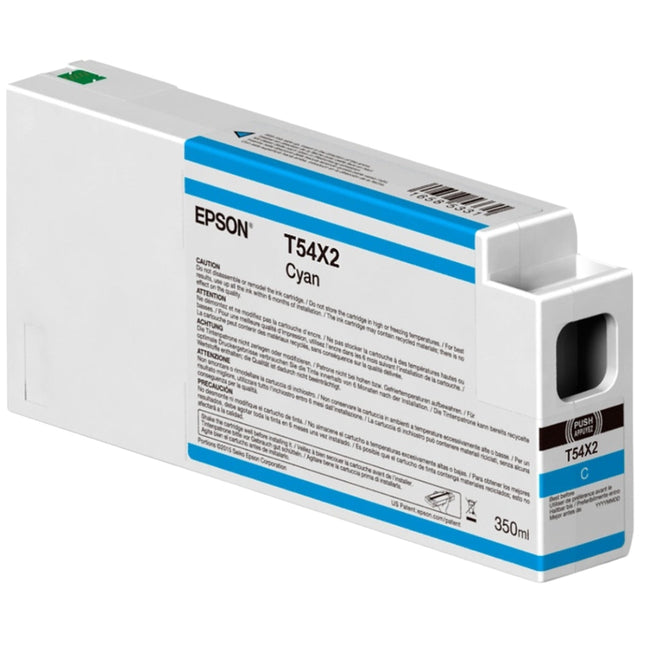 Original Epson T54X2 High Yield Cyan Ink Cartridge, T54X200