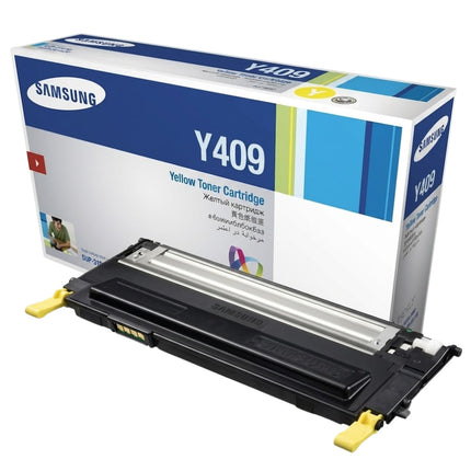Original Samsung CLT-Y409S Yellow Toner Cartridge