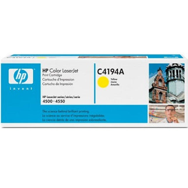 Original HP C4194A Yellow Toner Cartridge