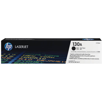 Genuine HP 130A Black LaserJet Toner Cartridge, CF350A