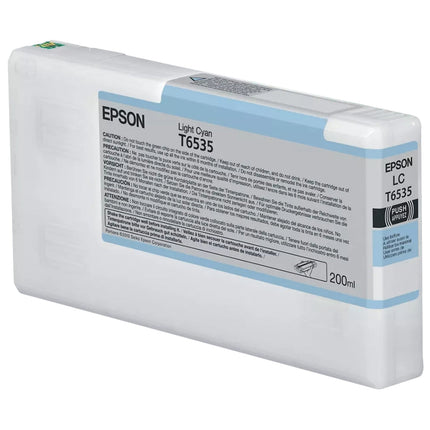 Epson T6535 Light Cyan Ink Cartridge, T653500